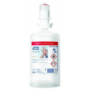 Торк - Дезинфектант на пяна S4, 1000 мл.(6 бр./каш.)  Alcohol Foam Hand Sanitizer (520101)