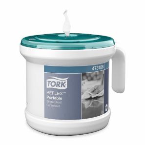 Торк - Диспенсър за хартиени ролки - подвижен M4 - Reflex Portable (473186-01)