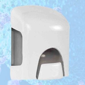 НОФЕР - Диспенсър за гел сапун и дезинфектант - бял Nofer (03037.GH.NE.W)