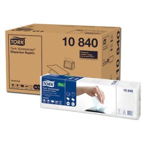 Торк - Салфетки за маса N4 - целулоза, 1пл. - 22 см х 32 см (1125 бр./пак.)(8 пак./каш.) - Universal Interfold (10840-43) ( DE )