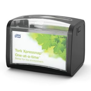 Торк - Диспенсър за салфетки за маса N4 - черен - вертикален Table top (272611-38)( US )