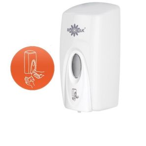 РУЛОПАК - Диспенсър за дезинфектант - бял - ръчен (R-3014 SP)