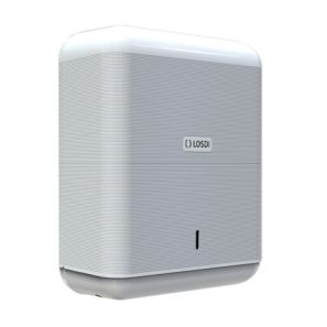 ЛОСДИ - Диспенсър за сг. кърпи - бял ABS 600 ECO LUXE (CP3009B-L)