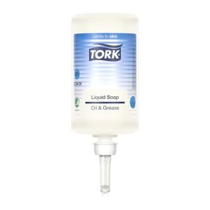 Торк - Течен сапун 1л. S1 - Oil and Grease / бял ( 6 бр./кашон)  (420401-28) ( SE )