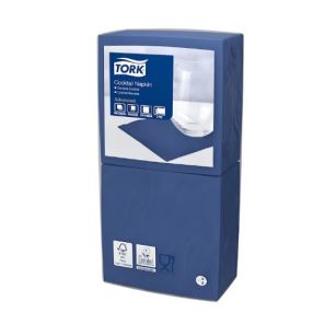 ТОРК - Тъмно сини коктейлни салфетки 2пл. (477825)(IT)