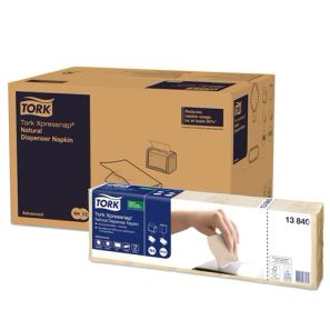 Торк - Диспенсърни салфетки Xpressnap® Natural 1пл. N4 / N12 (13840)(DE)