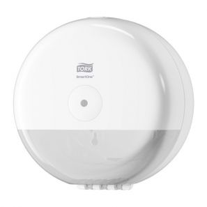 Торк - Диспенсър за тоал. хартия централно изтегляне T9 - бял - SmartOne Min (681000)