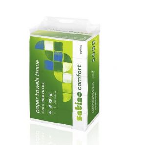 ВЕПА - Satino comfort - Харт.кърпи за ръце Z - 2 пл.,  (25 пач./150 къса), 20,6 х 24, 2 пл. (277331)(277330)