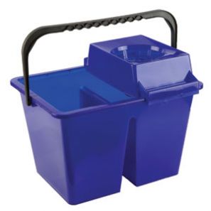 МОПА - Двойна кофа за чиста и мръсна вода с цедка -  Cubolimp  - 14 л. (460515)