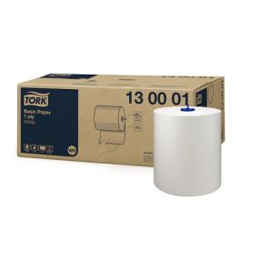 Торк - Дом. хартиена ролка W6, 1 пл. , БЯЛА, Performance(6 бр./кашон) (130001) ( DE )