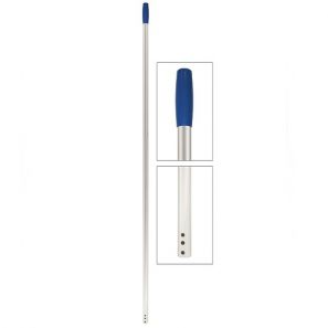ФИЛМОП - Алуминиева дръжка 140 см., с три отвора - син държач (AM30015) ( IT )