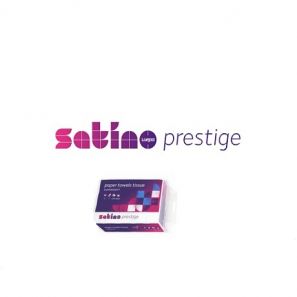 ВЕПА - Satino Prestige - Харт.кърпи за ръце V - 22x21 - 2 пл. (15 пачки/стек)(268 къса/пачка) (276861) ( DE )