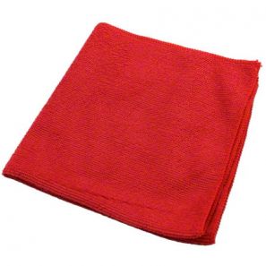 ДЖИ ВИ ЕС - Кърпа микрофибър Frotty - червена 38/38 (WG011-RED)(05170004) ( DE )