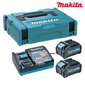 МАКИТА - XGT MAKPAC 1, DC40RA, BL4040x2 - комплект (191J97-1)