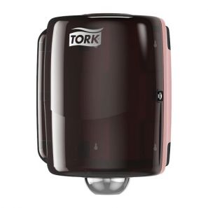 Торк - Диспенсър за кухн. ролка с централно изтегляне W2 - черно/червено -  Maxi Centrefeed (653008-38) ( DE )