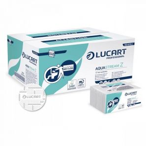 ЛУКАРТ - Харт. кърпи за ръце Z  Aquastream,2 пл., 23х23.50 /15 п. в кашон/ (864018J)